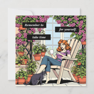 Cita inspiradora   Tómate tiempo para ti