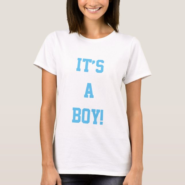 Cita la camiseta es un niño (Anverso)