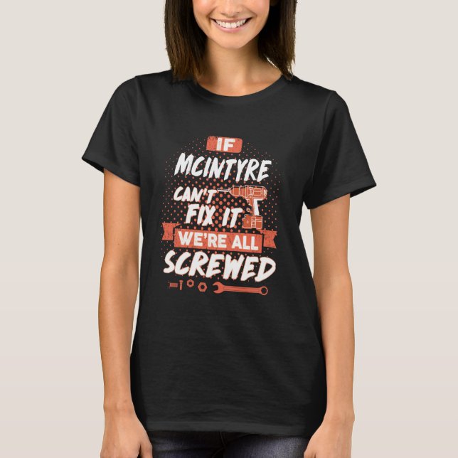 Cita la camiseta MCINTYRE (Anverso)