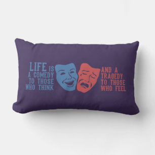 Cita LIFE personalizado lanzar almohada