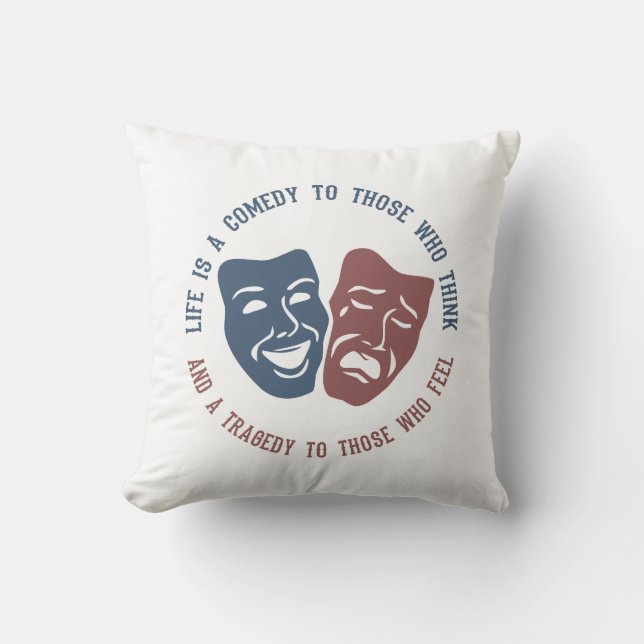 Cita LIFE personalizado lanzar almohada (Anverso)