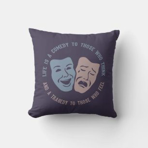Cita LIFE personalizado lanzar almohada