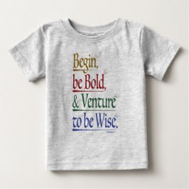 Cita mágica de Horace Camiseta para bebé