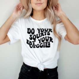 Cita motivacional divertida camiseta moderna de ti