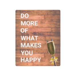 Cita motivadora arte rústico de la pared personali