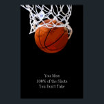 Cita motivadora de arte pop Poster de baloncesto<br><div class="desc">Me Encanta Este Juego. Popular Deportes - Imagen de la pelota de baloncesto.</div>