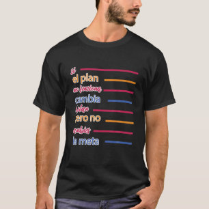 Cita motivadora de Espanol Playera Inspirador S