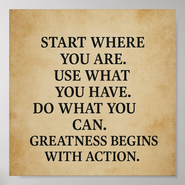 Cita motivadora inspiradora arte mural (Frente)