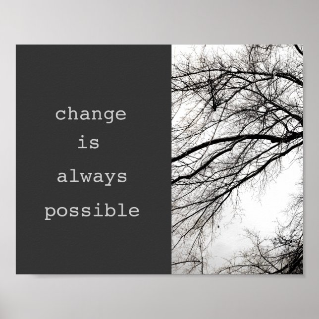 cita motivadora poster arte fotográfico (Frente)