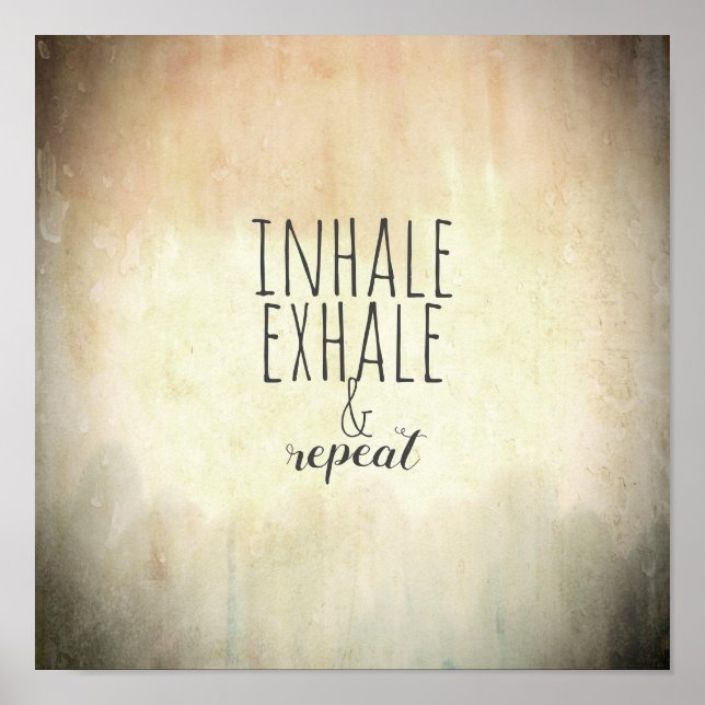 cita motivadora tipografía poster palabra arte (Frente)