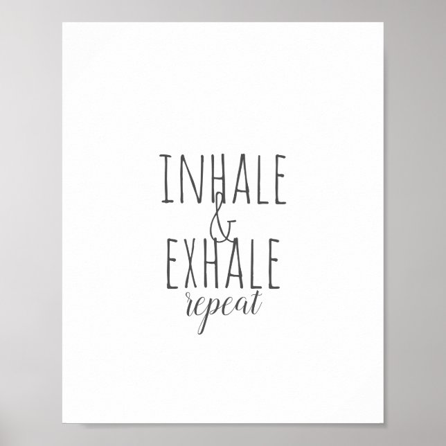 cita motivadora tipografía poster palabra arte (Frente)