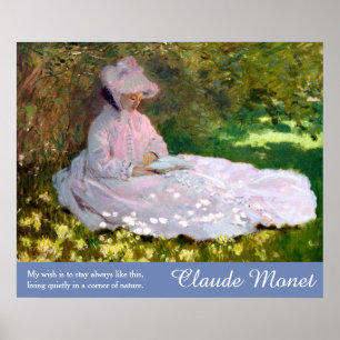 Cita natural de arte Claude Monet Pintura de prima