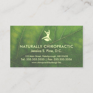 Cita natural del Chiropractor de la hoja de la