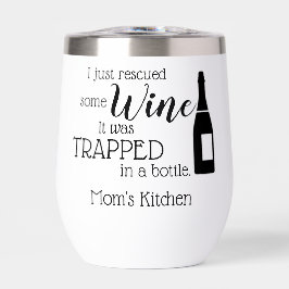Cita Personalizada de Amante del Vino Divertida pa