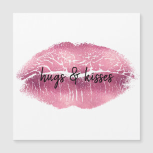 Cita personalizada de los labios rosados