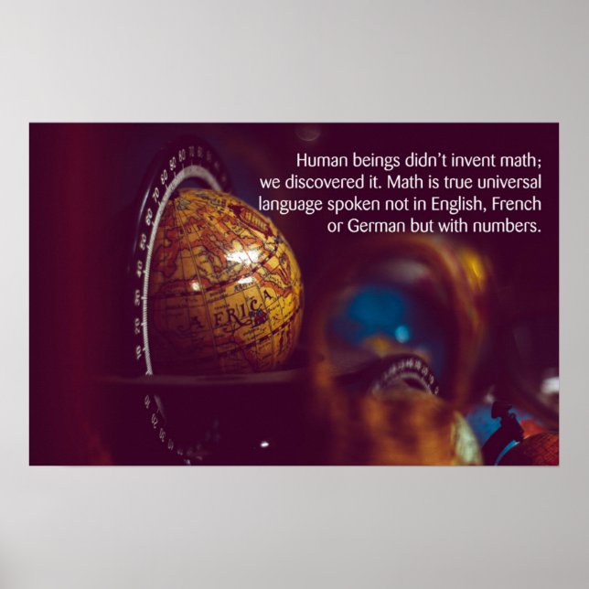 Cita - Posters de matemáticas (Frente)
