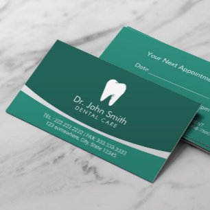 Cita profesional de cuidado dental Verde azulada m
