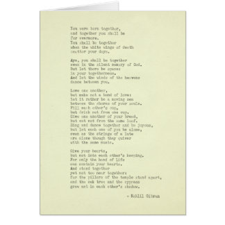 Cita real inspiradora Kahlil Gibran de la máquina