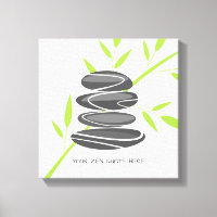 cita Zen piedras de guijarros apiladas arte de lie