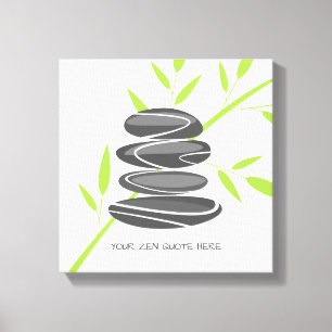 cita Zen piedras de guijarros apiladas arte de lie