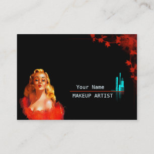 Citas Artista de maquillaje - tarjeta de visita grande