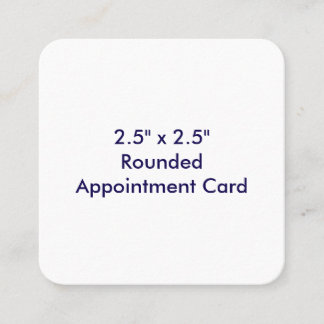Citas Crea tu propia tarjeta redondeada de 2,5" x 2,5"