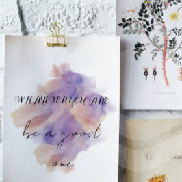 Citas de arte mural Poster