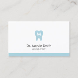 Citas de Dentist Business Monogram Tooth