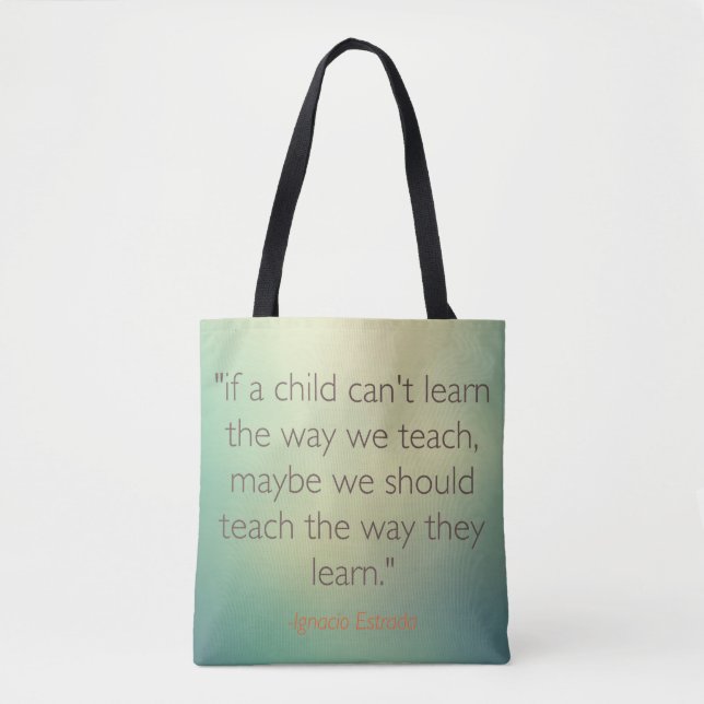 Citas de la educación de los bolsos (Anverso)