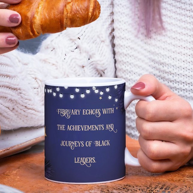 Citas de tazas de café del mes de la historia negr (Black History Mugs and Cups, Black History Month, Black Americans, Black Historical, Black History)