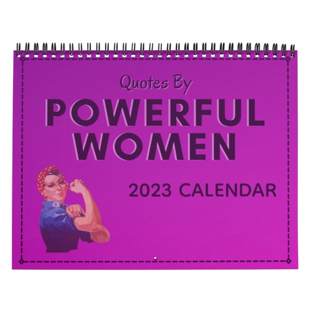 Citas Del Calendario 2023 De Las Mujeres Poderosas (Tapa)