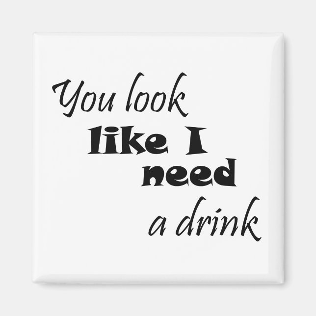 Citas divertidas imanes regalo chiste humor descue (Frente)