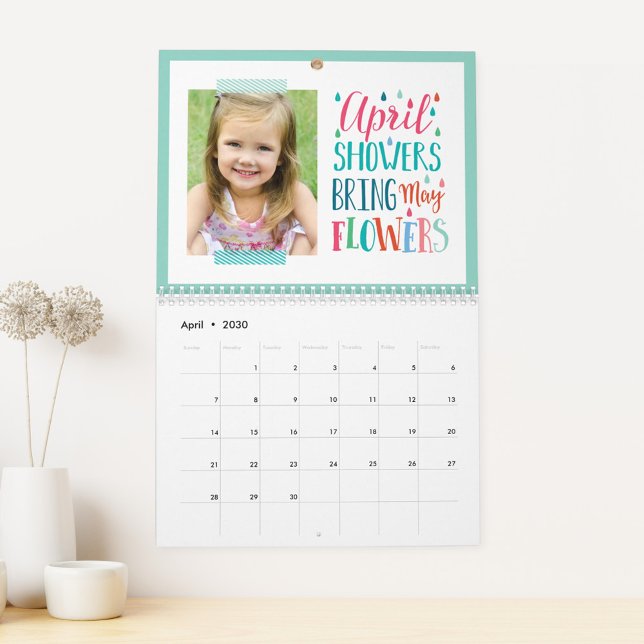 Citas estacionales Calendario moderno de fotos (Subido por el creador)