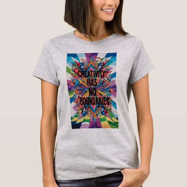 Citas inspiradoras como camiseta gris (Anverso)