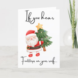 Citas personalizadas de Navidad feliz Santa para a