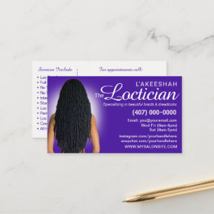Citas Plantilla de tarjeta de visita de localizador de t