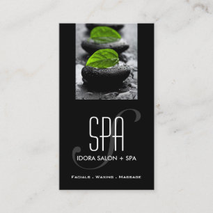 Citas Plantilla de tarjeta de visita de masaje y spa Hot