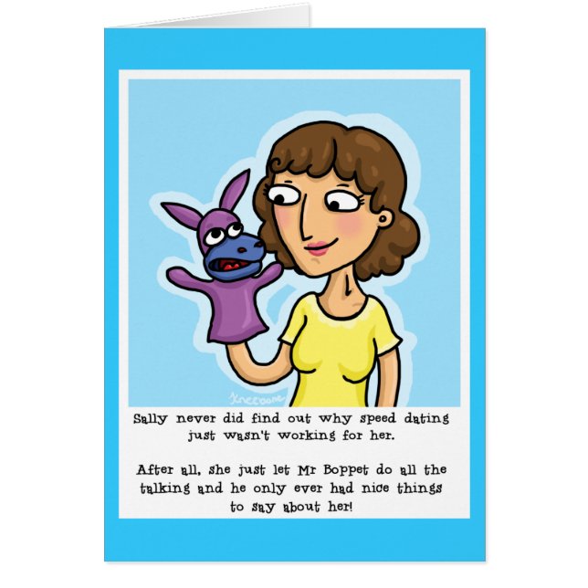 Citas rápidas con marioneta (Frente)