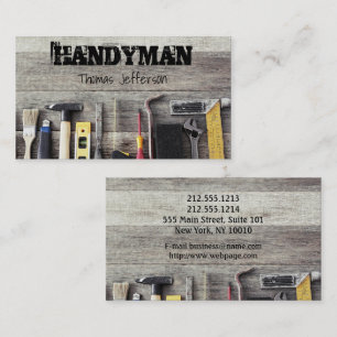 Citas Tarjeta de mantenimiento de Handyman