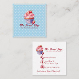 Citas Tarjeta de Negocio de Panadería Personalizada | Te