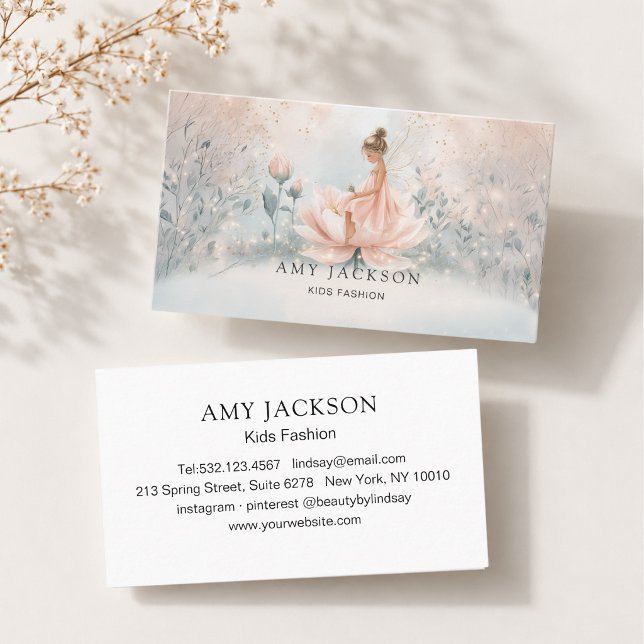Citas Tarjeta de presentación de hada caprichosa (Whimsical Fairy Business Card)