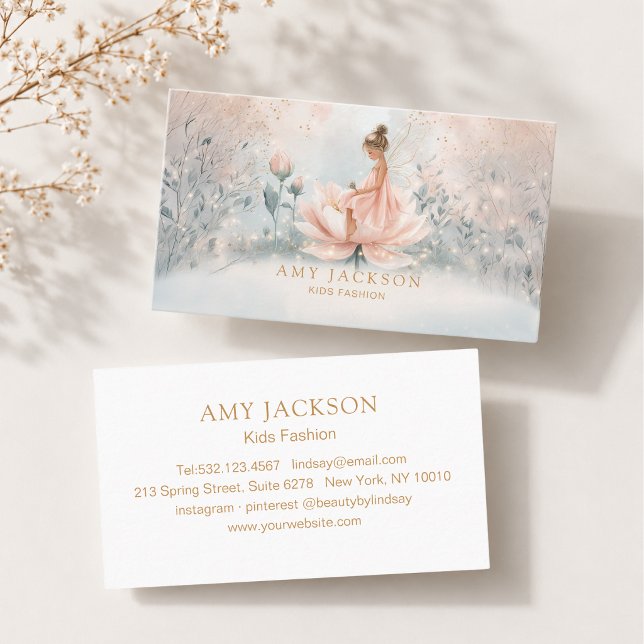 Citas Tarjeta de presentación de hada caprichosa (Whimsical Fairy  Business Card)