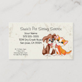 Citas Tarjeta de presentación del servicio de sesión del