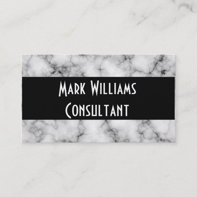 Citas Tarjeta de presentación/Mármol (Anverso)