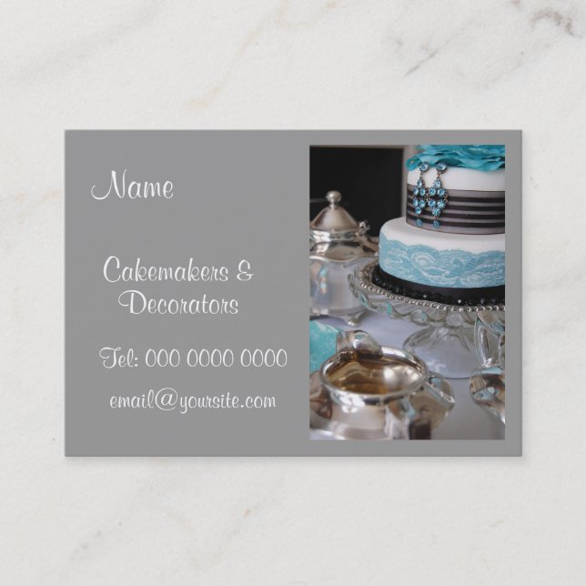 Citas Tarjeta de presentación para Cakemakers & Decorato (Anverso)