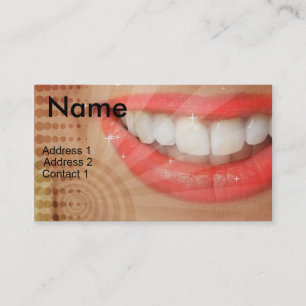 CITAS TARJETA DE VISITA DEL DENTISTA