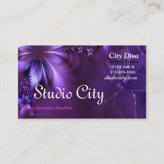 Citas Tarjeta de visita del estudio