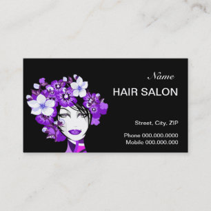 Citas Tarjeta de visita del salón de pelo