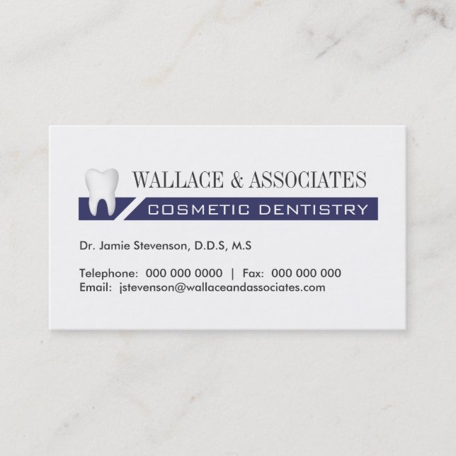 CITAS TARJETA DE VISITA DENTAL (Anverso)