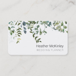 Citas Tarjeta de visita Eucalyptus Simple Greeneration